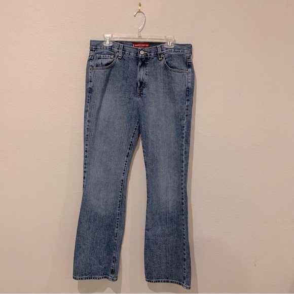 Y2K Levi’s 515 Nouveau Boot Cut Jeans –Size 12 -Made in Mexico – Low Rise - Picture 1 of 13